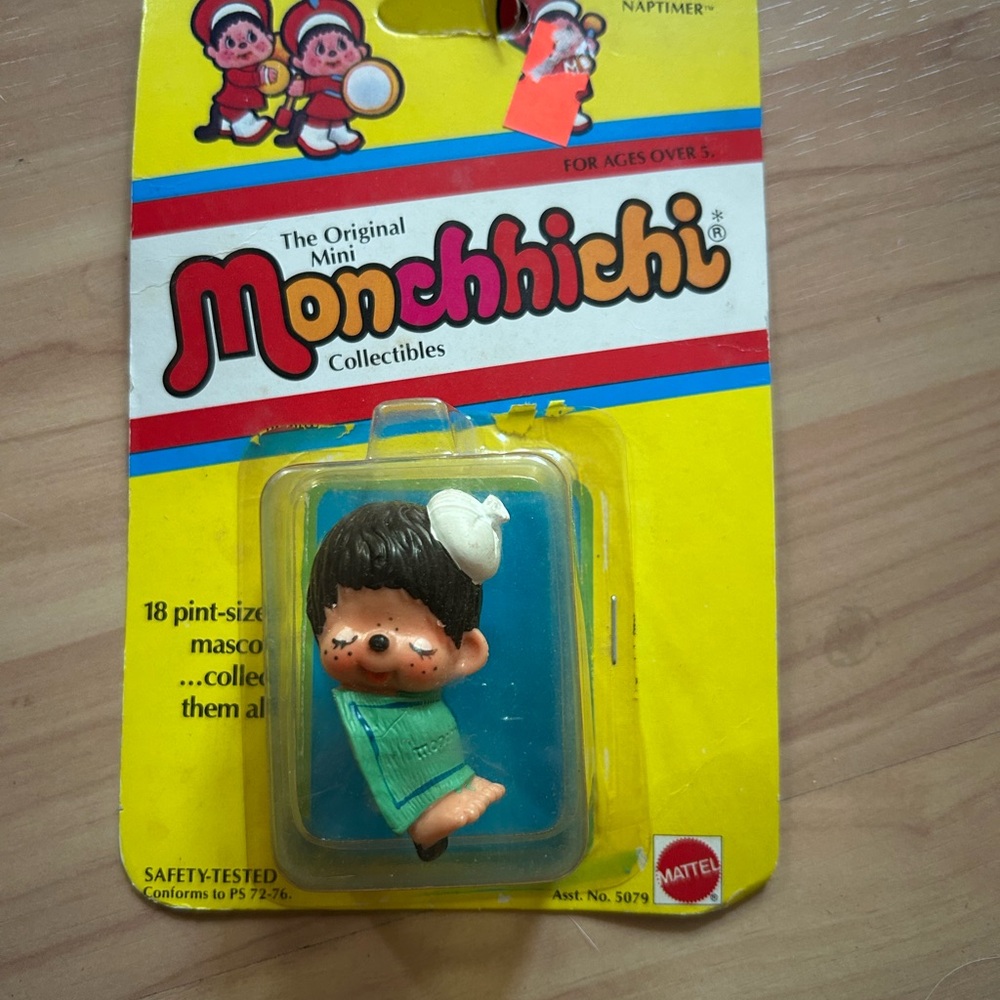 Mattel Monchhichi Collectible Figure | bag charm blind box keychain